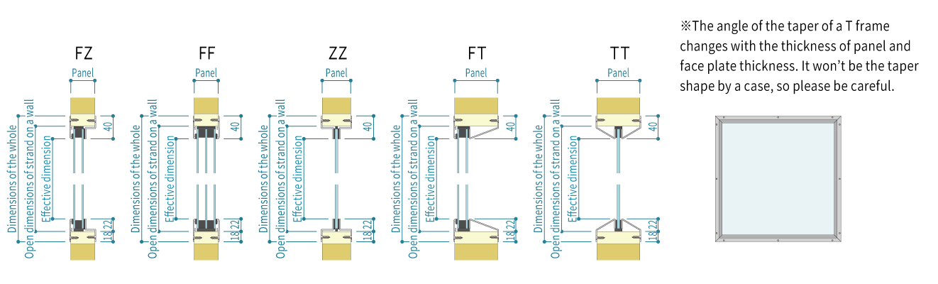 Aluminum frame FIX window | Sunwizz Co., Ltd.